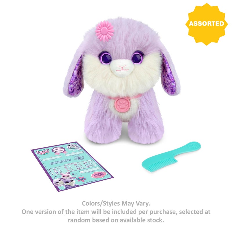 Scruff a luvs Scruff-a-Luvs Scruffy to Fluffy Bunny Scruffs Mystery Plush Pet Playset (29 cm, Assorted) - Image 2