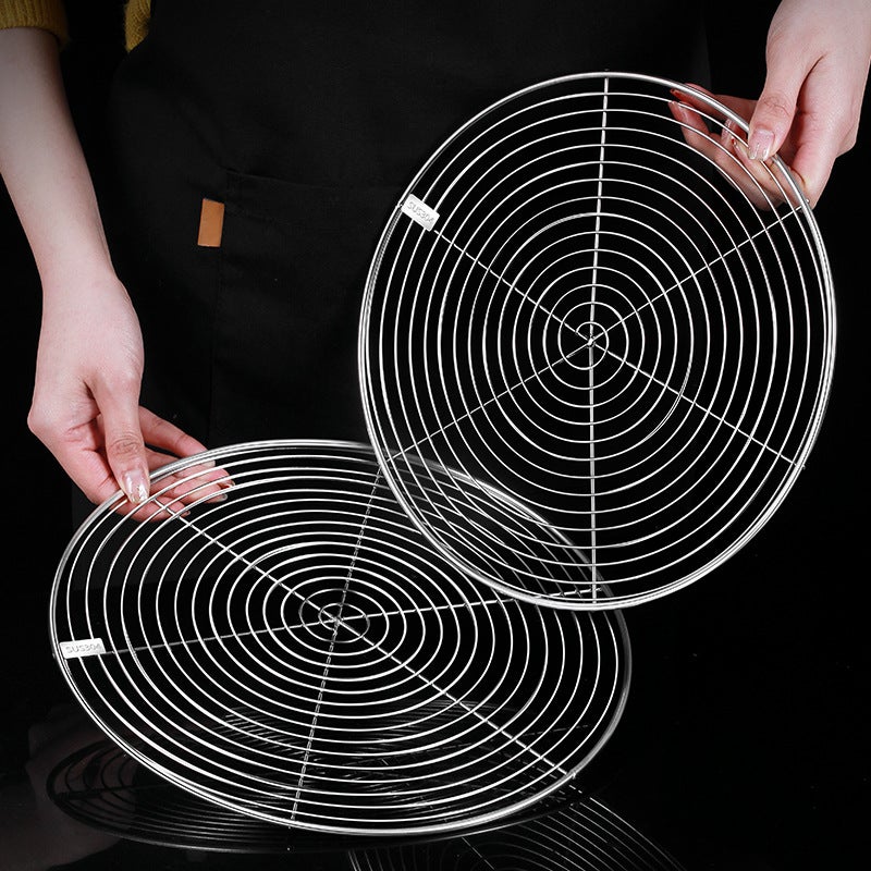 Kitchen Household Thickened 304 Stainless Steel Steaming Rack Steaming Electric Cooker Commercial Bold Water Resistant Steamer Grate Wholesale(Thickened steamed 22cm "food grade 304 stainless steel]) - Image 2