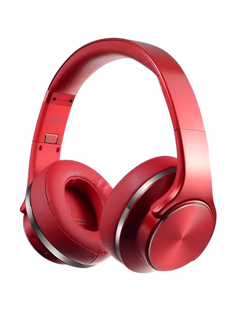 سودو سماعة رأس وسبيكر 2 في 1 SODO MH5 بصوت هاي فاي وتكنولوجيا درايفر تيتانيوم لتجربة صوت نقية وعميقة – احمر - Image 1