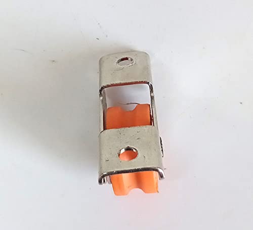 Aluminium Door Window Wheel 6 Pcs Orange Inner Small - Image 3