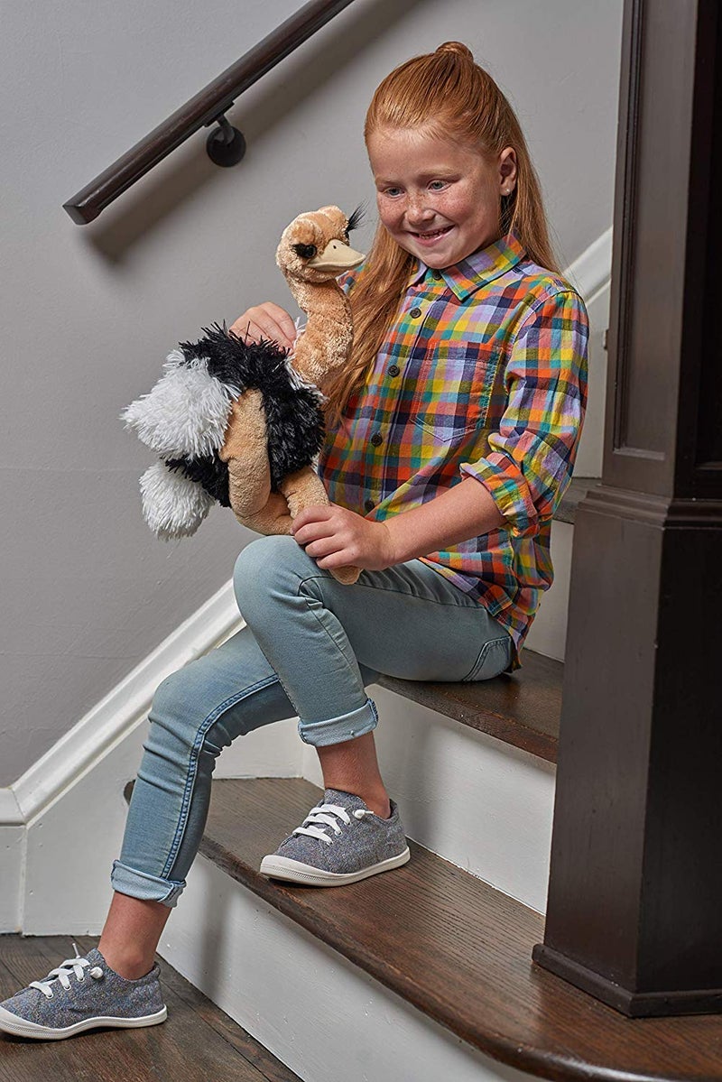 Wild Republic Ostrich Plush Stuffed Animal Plush Toy Gifts for Kids Cuddlekins 12 Inches - Image 3