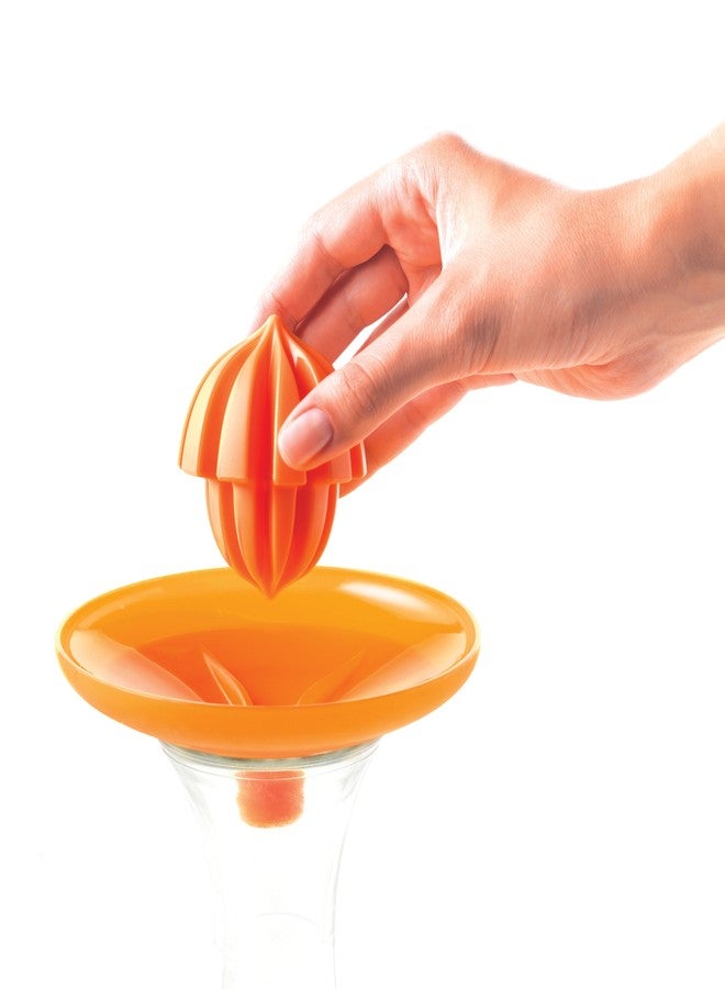 Mastrad Citrus Juicer - Dual Juicing Head For Small & Large Fruits - Features Non-Slip Funnel Base That Adapts To Different Sized Containers - Image 2