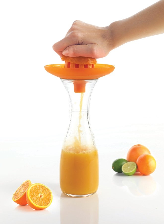 Mastrad Citrus Juicer - Dual Juicing Head For Small & Large Fruits - Features Non-Slip Funnel Base That Adapts To Different Sized Containers - Image 3
