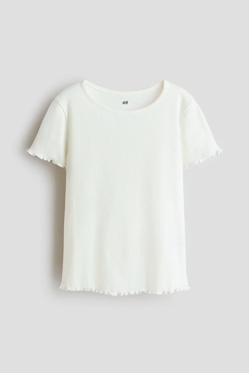 اتش اند ام تي-شيرت مرن بحبكة متشابكة