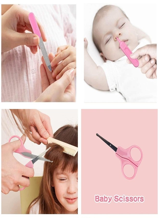 Mantravib Baby Grooming Kit (10-Pc) - Complete Newborn Healthcare & Nursery Set with Safety Clippers, Brush, Comb & Nasal Aspirator - Ideal Baby Shower Gift (Multicolor) - Image 4