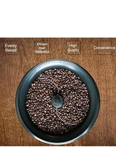 Generic Electric Coffee Bean Roaster Machine 800W Stainless Steel Coffee Roaster with Thermostat Timer, Adjustable Temperature, Black  - Image 2