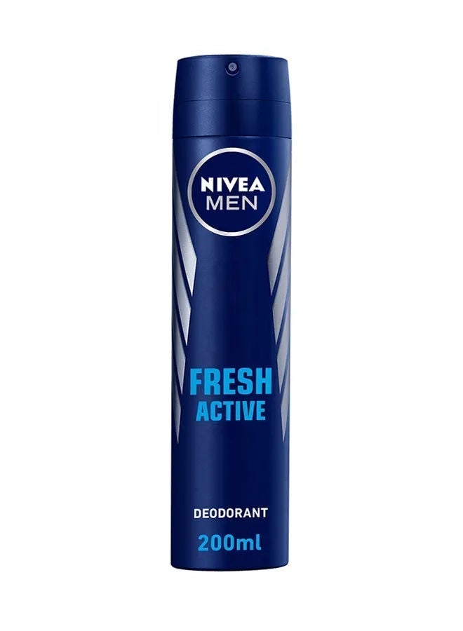 Fresh Active Antiperspirant For Men, 200ml