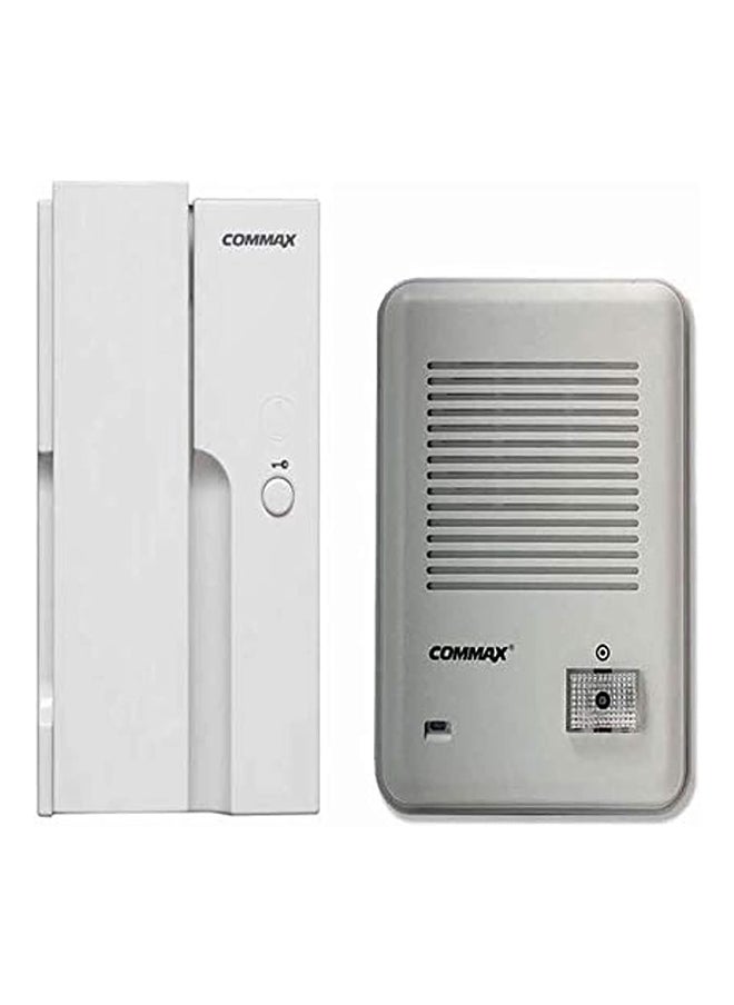 COMMAX - Intercom Panel With Audio Headset Dp-2S/Dr-201D, White - Image 1