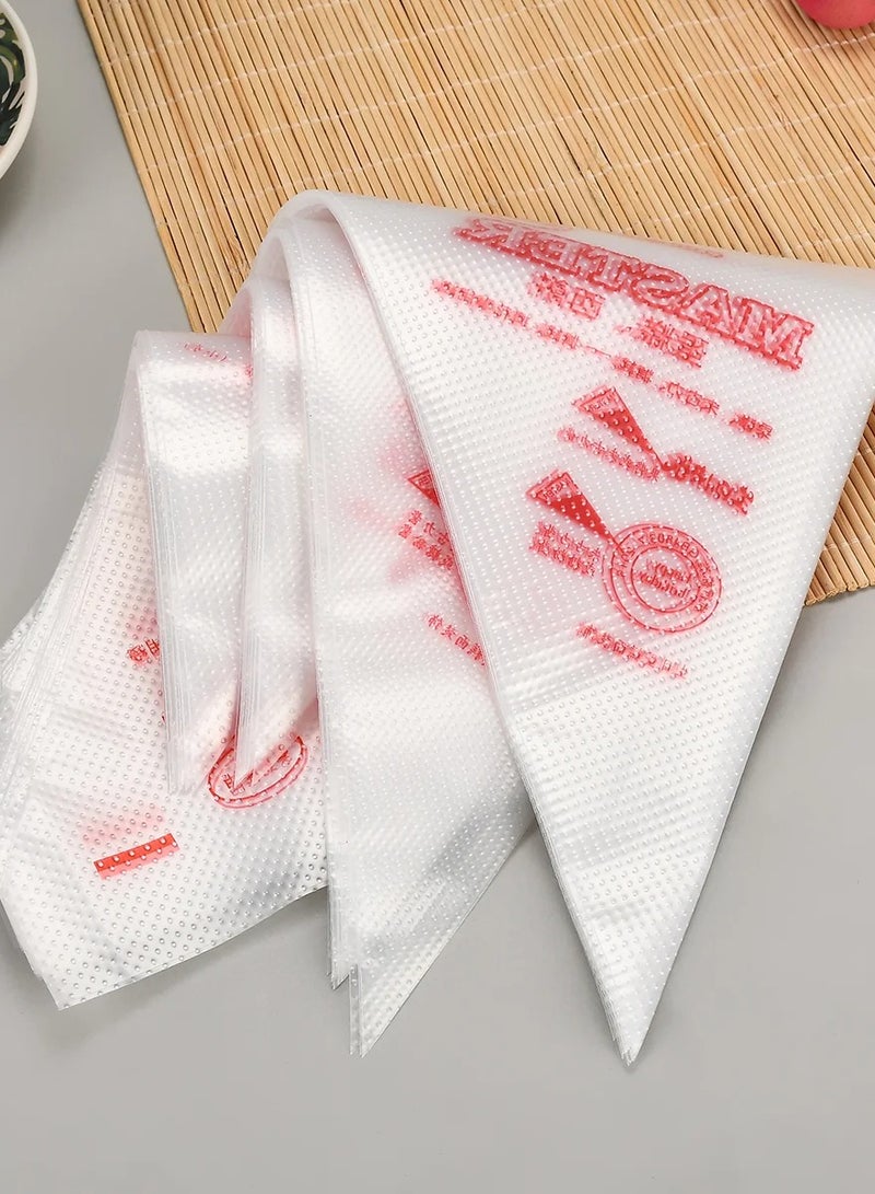 Reko Disposable Pastry Bag - Piping Bags 11 Inch  - 200pc - Icing Piping Cake Cupcake Decorating Bags Fondant Cream Pastry Tip - Pastry Bags - Icing Piping Bags for Frosting - Ideal for Cakes and Cookies - Image 3