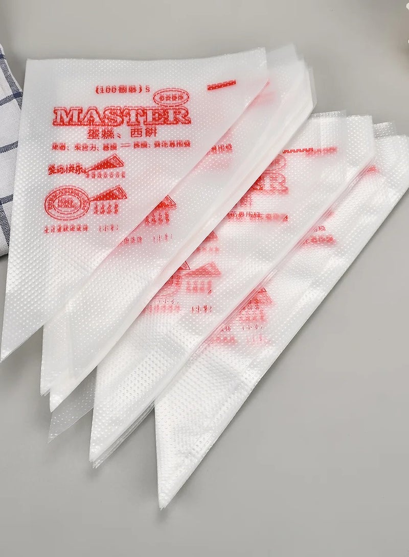 Reko Disposable Pastry Bag - Piping Bags 11 Inch  - 200pc - Icing Piping Cake Cupcake Decorating Bags Fondant Cream Pastry Tip - Pastry Bags - Icing Piping Bags for Frosting - Ideal for Cakes and Cookies - Image 4