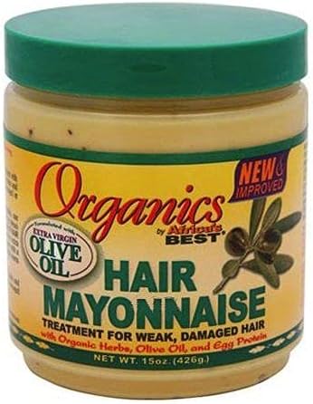 Africas Best Organics Hair Mayonnaise 443 ml Jar Treatment