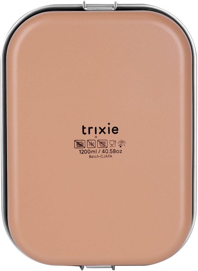 TRIXIE Kids Stainless Steel Lunch Box - Large - Mrs. Cat - Image 5
