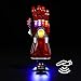 BRIKSMAX طقم إضاءة LED من BRIKSMAX لـ LEGO76223 نانو غونتليت مع مفتاح استشعار يدوي متوافق مع نماذج كتل بناء LEGO Marvel لا تشمل مجموعة LEGO - Image 4