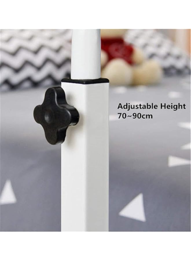 إيروريكس طاولة كمبيوتر من خشب القيقب الأبيض للكتابة والدراسة وطاولة كمبيوتر محمول للمكتب المنزلي، خشب القيقب الأبيض 60*40 سم - Image 4