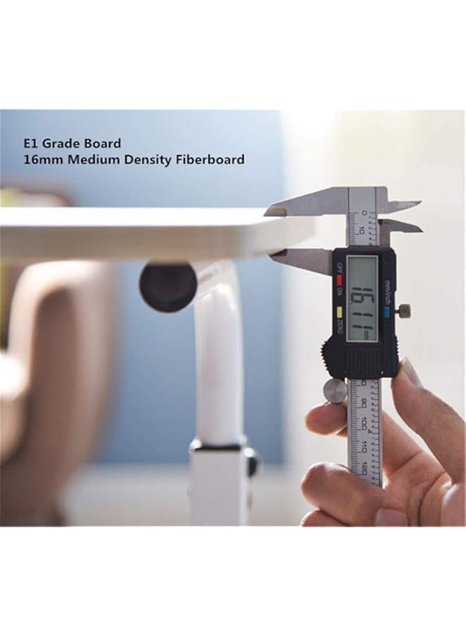 إيروريكس طاولة كمبيوتر من خشب القيقب الأبيض للكتابة والدراسة وطاولة كمبيوتر محمول للمكتب المنزلي، خشب القيقب الأبيض 60*40 سم - Image 2