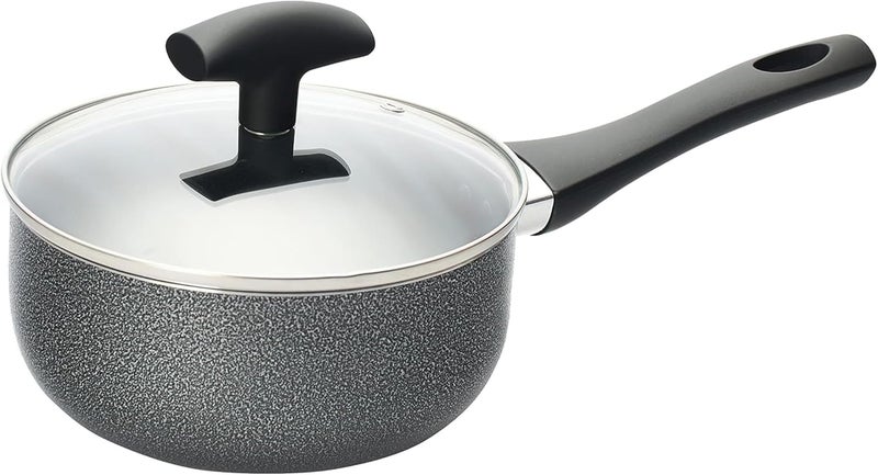 Sweet Home 9-Piece Non-Stick Cookware Set – Durable Aluminum Pots & Pans with Lids Essential Kitchen Cookware Silver - Image 5