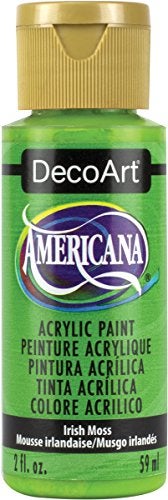 DecoArt Americana Acrylics Paint, 2-Ounce, Irish Moss (DA312-3) - Image 4