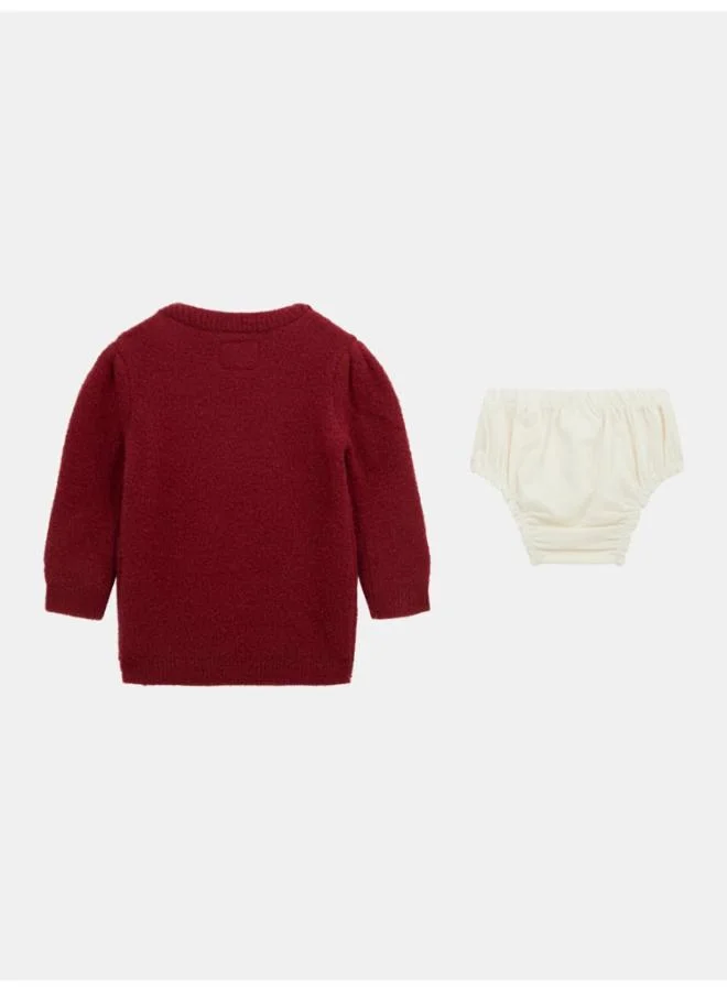 GUESS Kids Sweater Dress And Pantie Sets