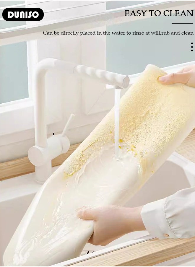 DUNISO - Silicone Baking Mat for Rolling Dough, Large Silicone Dough Mat, Non Slip Waterproof Silicone Pastry Mat, Reusable Non Stick Baking Mat for Cookies, Bread, Pizza, Fondant - Image 1