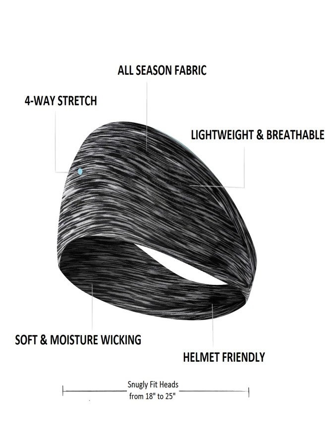 TERSE Sweat Bands Headbands for Women: Workout Headbands for Women Non Slip, Sweatbands for Sports Yoga Running - Image 5