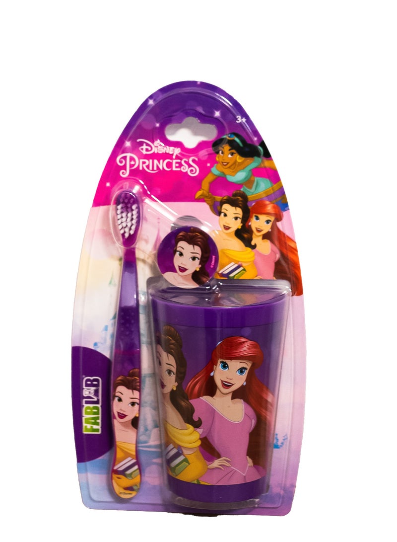 فرشاة أسنان FABLAB برينسيس مع كوب