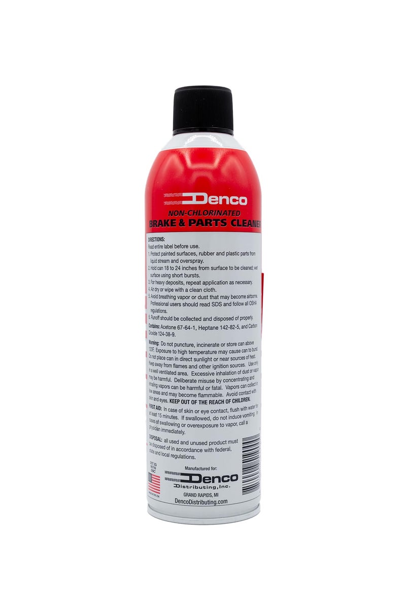 DENCO DISTRIBUTING, INC. Denco #1930 Brake & Parts Cleaner - 13 OZ Net Wt - 15.3 FL OZ - 12 to 88 Pack (6) - Image 3