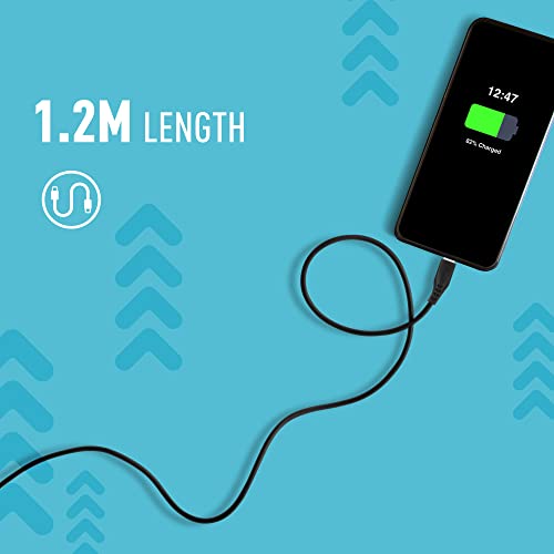 SYSKA CCCP02 1.2 m USB Type C Fast Charging Cable (Compatible with Mobile, Tablet, Elegant Black) - Image 5