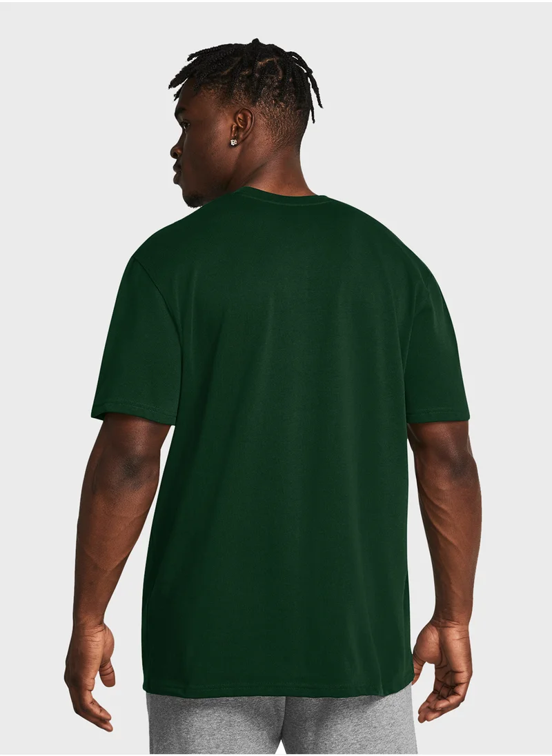 UNDER ARMOUR Heavyweight Armour Label T-shirt