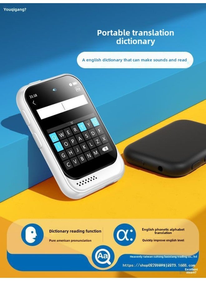 [Primary School Senior High School Learning] Screen Mp3mp4 Walkman Student Version Bluetooth Small Touch-Body Color:[m6 Black Button Version] (external + Vocal Dictionary) - Official Standard Configuration-Memory Capacity:36gb Without Bluetooth [five-year Warranty]  - Image 3