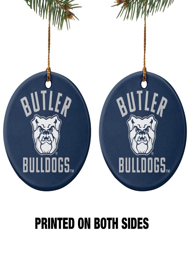 GRAPHICS & MORE Butler University Official Bulldogs Porcelain Holiday Christmas Tree Ornament - 2.8" (7.1 cm) - Image 2