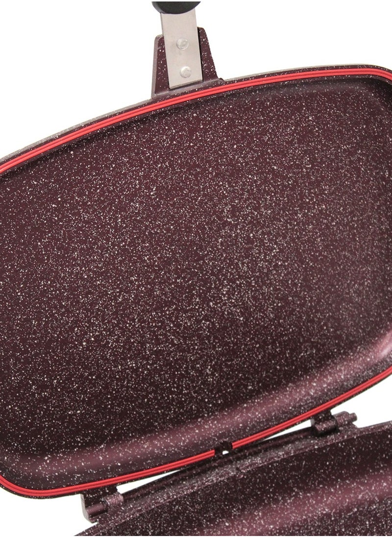 YOKOSAKI Cast-Iron Double Sided Magnetic Lock Grilling pan 36cm  - Image 4