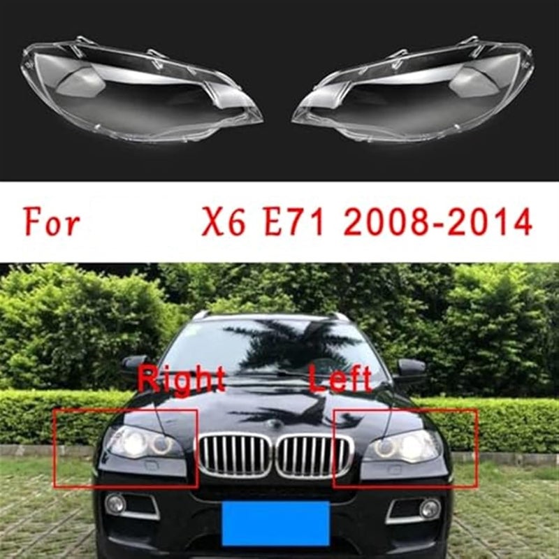 Wivplex Headlight Cover Lens for X6 E71 (2008-2014) - Image 5