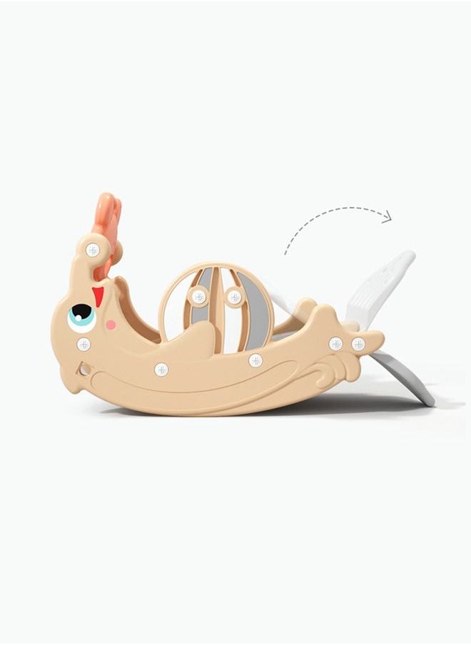 JSAITOYS - Multifunctional  Foldable Baby Slide Climber Plasric Indoor Seesaw - Image 1