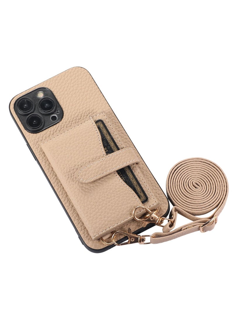 Suteni Back Cover Leather Protective Wallet Mobile Phone Case for iPhone - Image 2