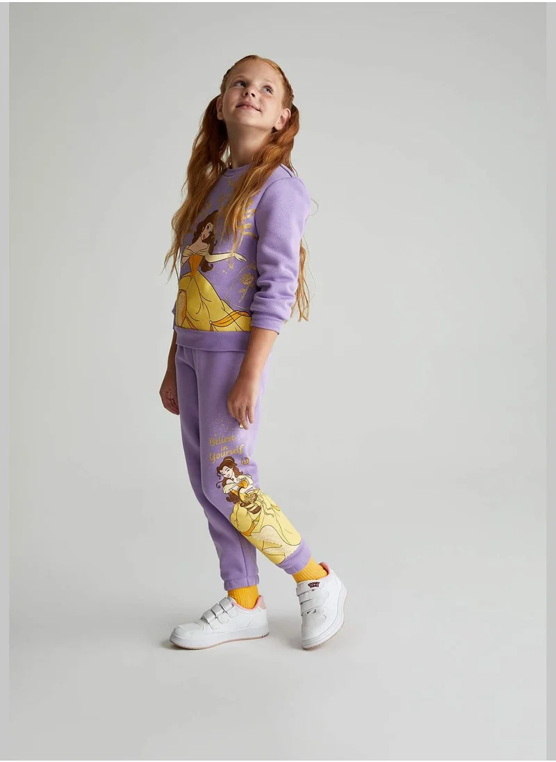 DeFacto Girl Disney Princess Licenced Jogger Fit Knitted Trousers