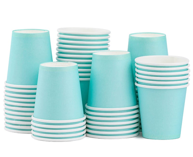 50 Pack 3 oz Paper Cups Bathroom Cups DisposableMoushwash Cups Small Snack Cups for Water JuiceCandy Ideal for Party Bathroom and Office