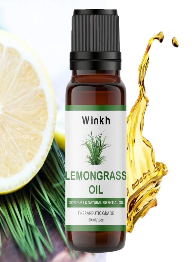 Winkh Pure and Natural Lemongrass Essential Oil - (30 ml) - Image 2