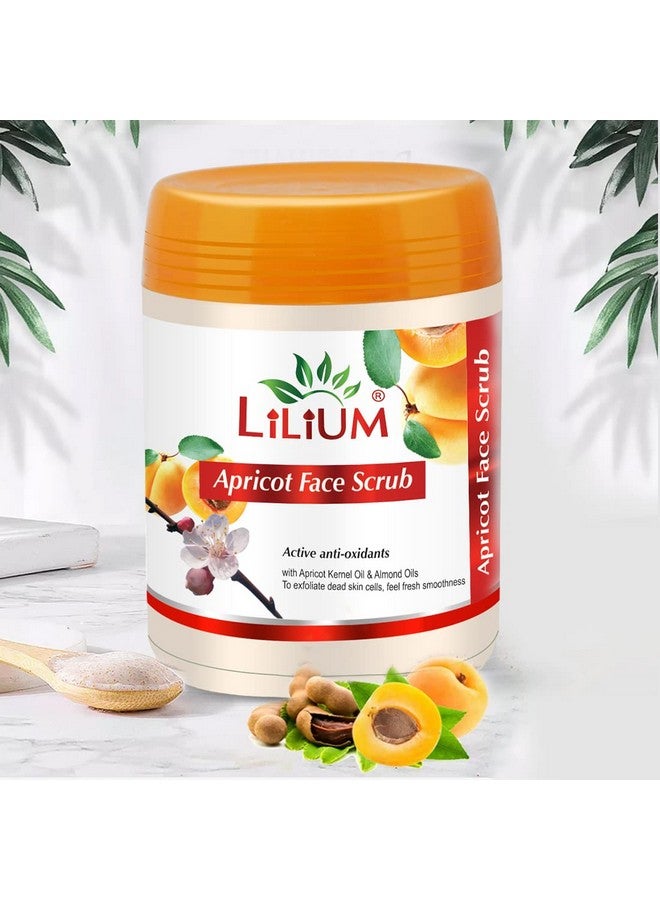 LILIUM Herbal Apricot Face Scrub, 900Ml - Image 4
