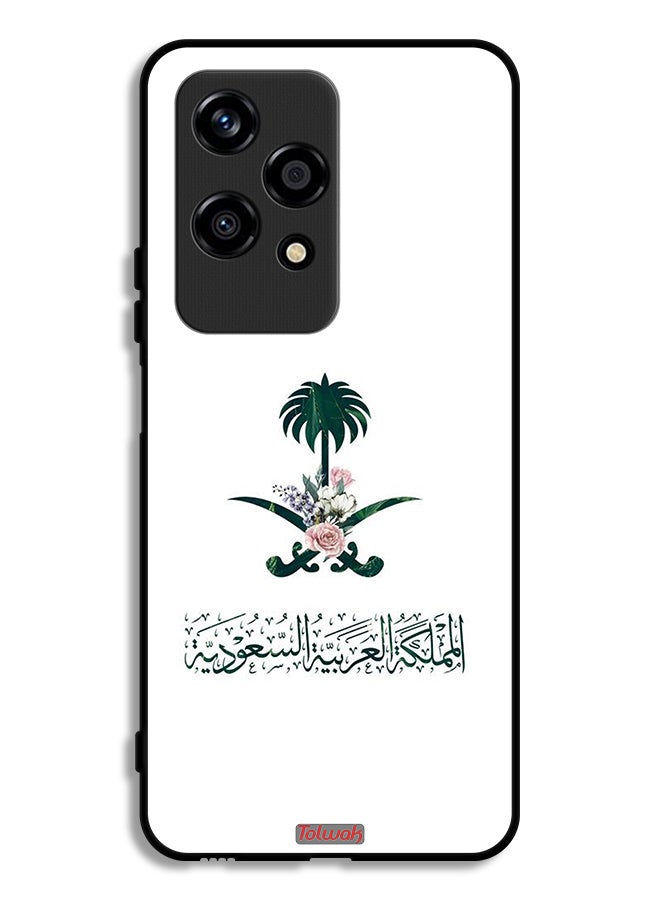 Tolwak Honor 200 Lite 5G Protective Case Cover Kingdom Of Saudi Arabia Sign Of Flowers - Image 1