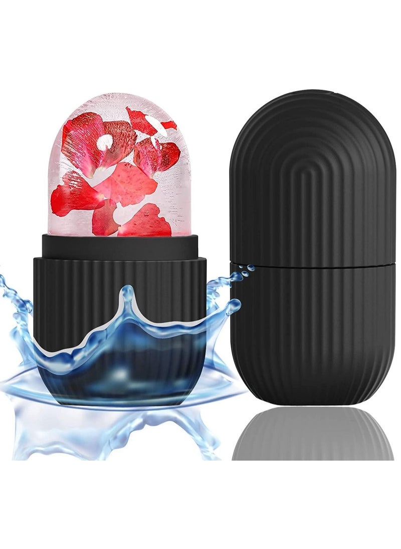 DubaiGallery Ice Roller for Face, Eyes & Neck. Ice Roller for Face Massager, Ice Face Roller, Reusable Silicone Facial Ice Roller for Glowing & Tighten Skin. 