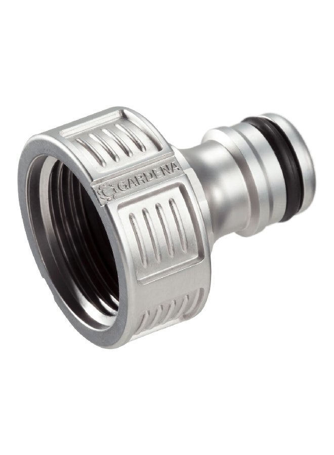 غاردينا موصل صنبور بشكل لولبي فاخر وباللون الفضي بقطر 26.5 ملم 18241-20.000.00 - Image 2