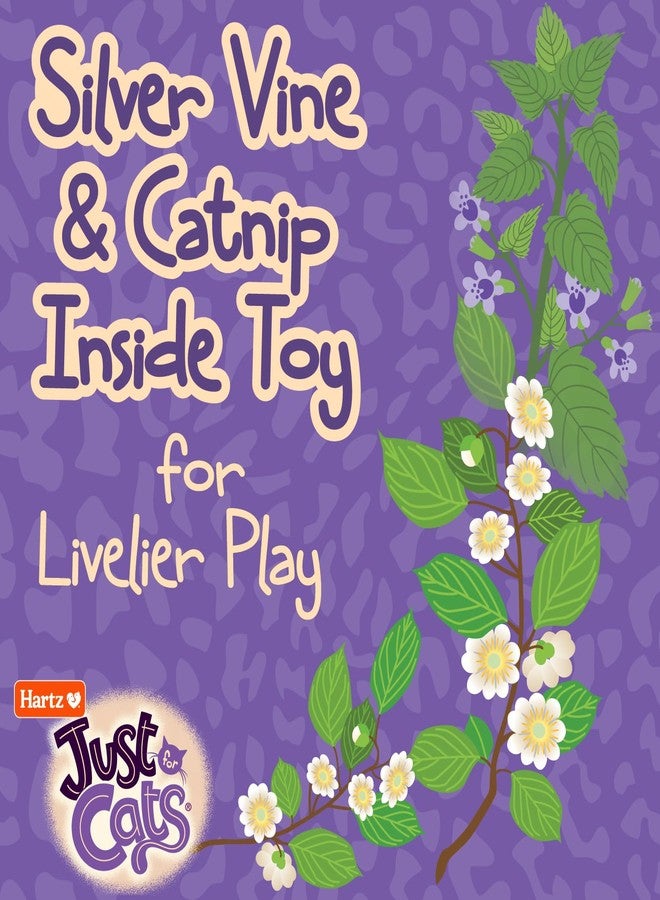 Hartz New Just for Cats The Chucklin' Beaver Kicker, Motion Activated Kicker Cat Toy with Silver Vine & Catnip - Image 4