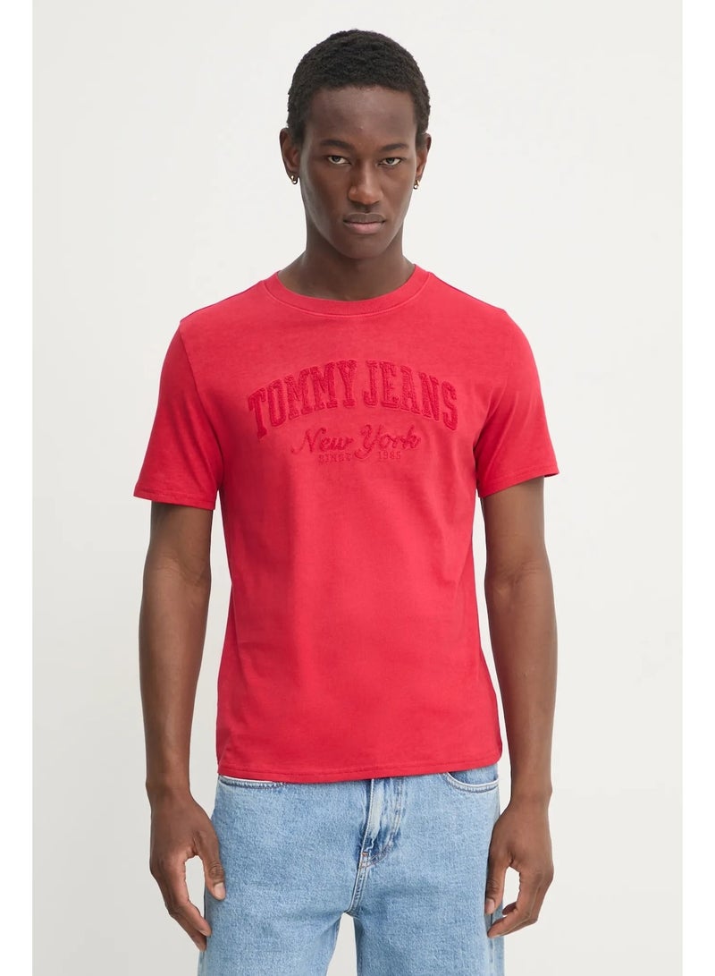 TOMMY JEANS Crew Neck Graphic T-Shirt - Image 1