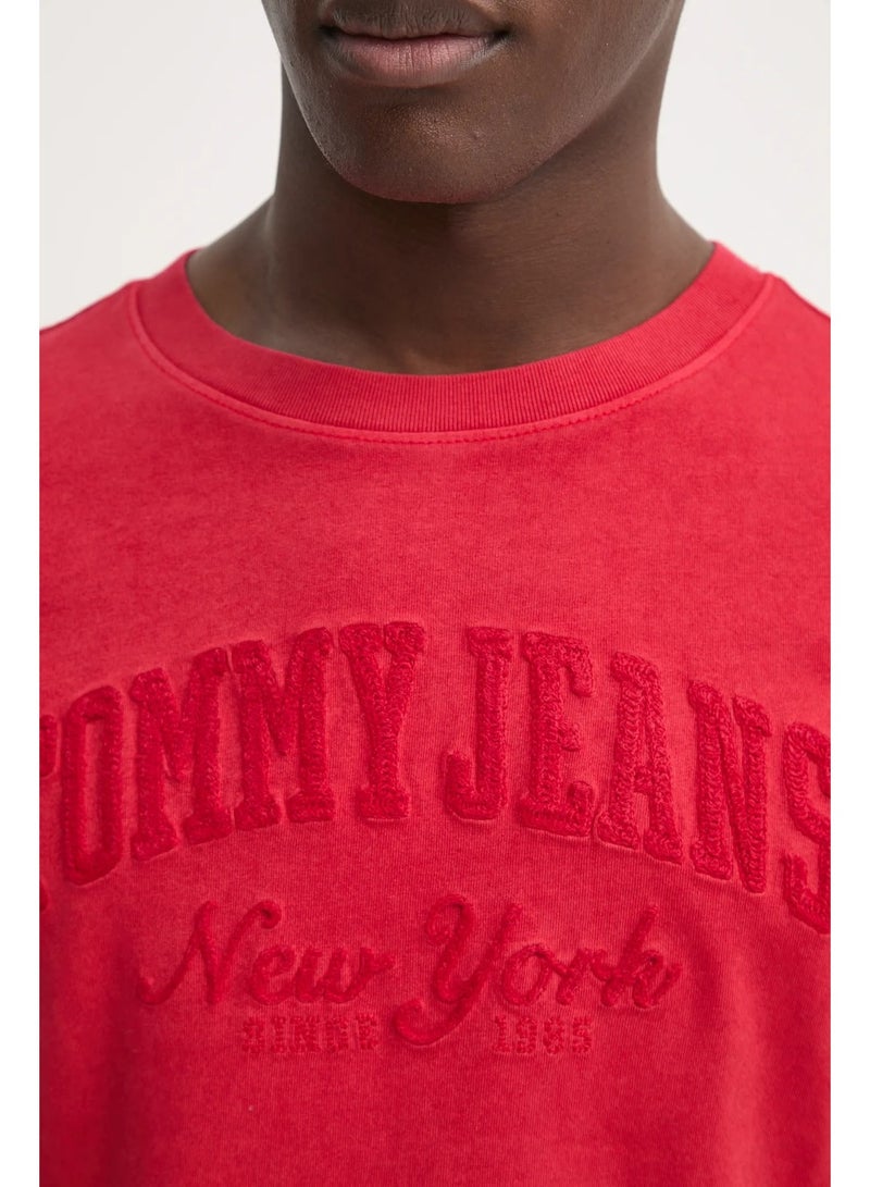 TOMMY JEANS Crew Neck Graphic T-Shirt - Image 4