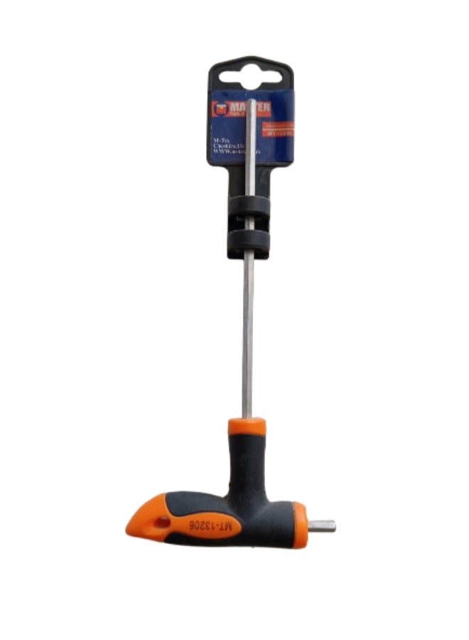Master Tools Hex Key With a T-Handle 4.5 x 150 mm