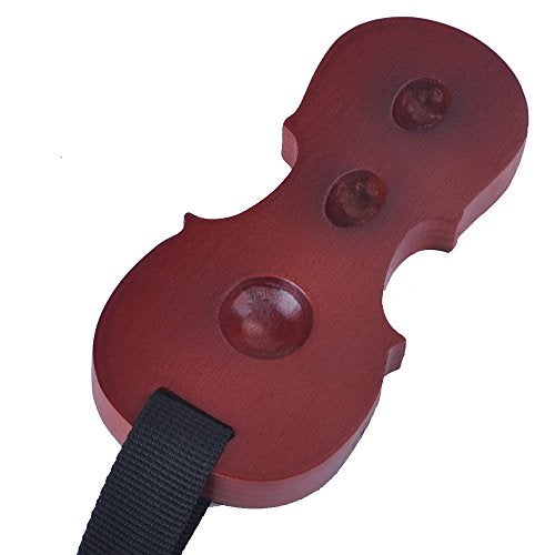 PUNK Solid Wood Cello Endpin Rest Non-slip Stopper Anchor Protector in Cello Shape 3 Holes Holder (3A) - Image 2