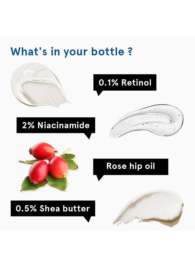 Be Bodywise لوشن الجسم بنسبة 0.1% من الريتينول مع 0.2% من النياسيناميد وزبدة الشيا لبشرة أكثر إشراقًا وتوحيدًا  - Image 4