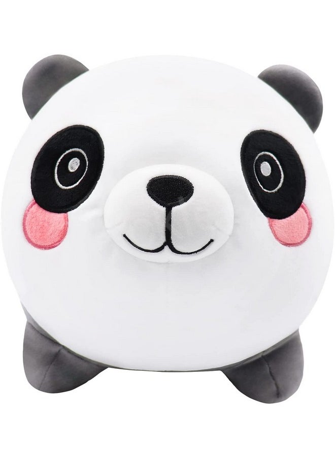 Tickles Tickles Super Soft Stuffed Plush Long and Round Animal Panda Pillow Plushie Toy for Kids Room (Size: 30 cm Color: Black and White)  - Image 3