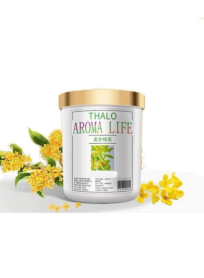 Thalo 190g solid perfume, home aromatherapy air freshener solid perfume bedroom fragrance bathroom toilet deodorant to remove odor (Sweet Osmanthus) - Image 1