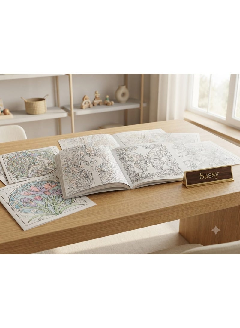 ماندالا كتيب ماندالا (مانديلا) آرت نوفو Art Nouveau (Mandala Art Nouveau Coloring Book) الترند للعلاج بالفن والاسترخاء وتنمية الإبداع والتركيز والتأمل وتخفيف التوتر - عالم الفنون الكلاسيكية والزخارف الانسيابية وتفريغ الطاقة - 24 لوحة فنية (12 ورقة وش وضهر) لعلاج التوتر والقلق والتفكير الزائد Art Therapy Mindfulness Activity Booklet - مقاس 23×24 سم - تنبيه هام: لون وتصميم الغلاف الخارجي قد يختلف حسب الدفعة المتاحة مع ثبات المحتوى الداخلي الأصلي بالكامل والفرق في لون الغلاف فقط - Image 5
